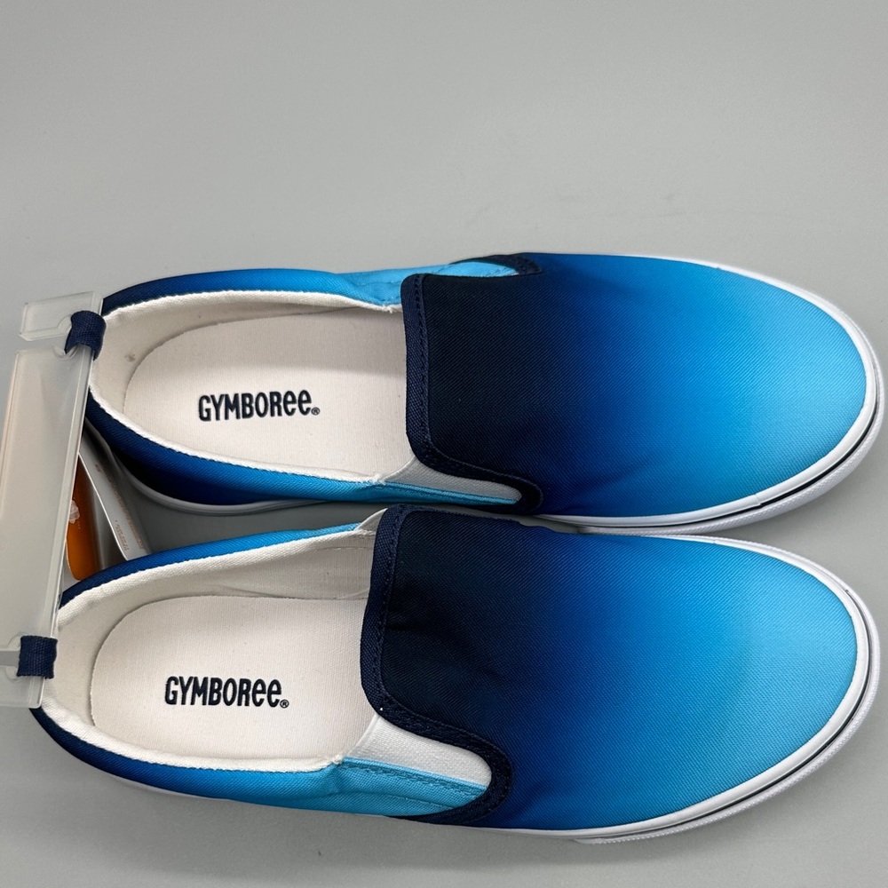 Gymboree Americana "Star Spangled Days" Slip-On Sneakers Size 10. Patriotic